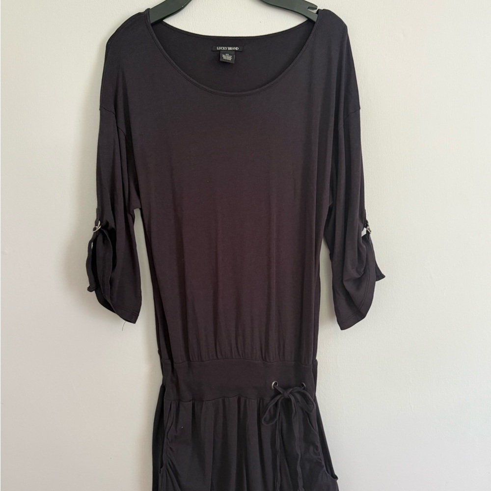 Lucky Brand Drop Waist Cotton Dress